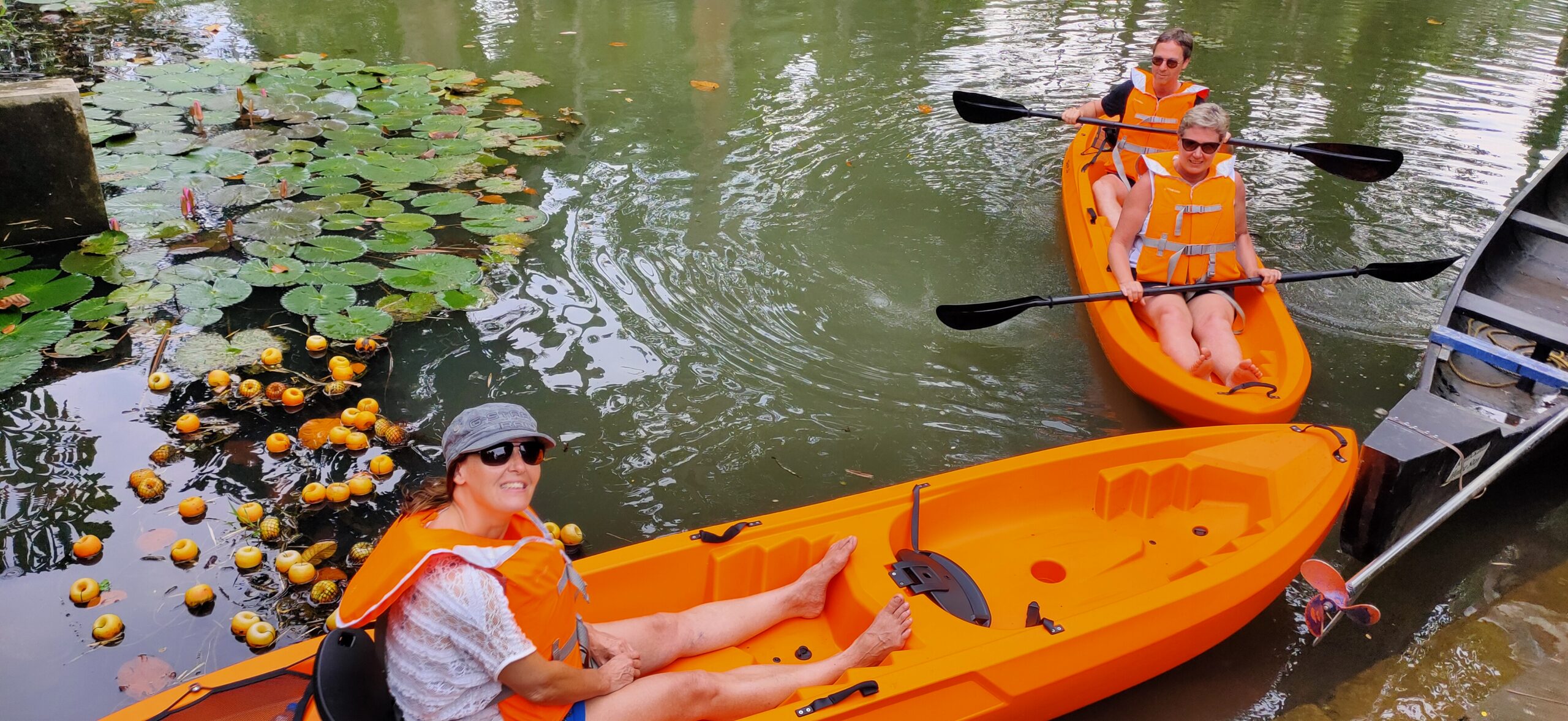 🌸✨ Waterlily & Kayaking Experience Itinerary at Kuttickattil Pool Homestay – Kottayam near Kumarakom